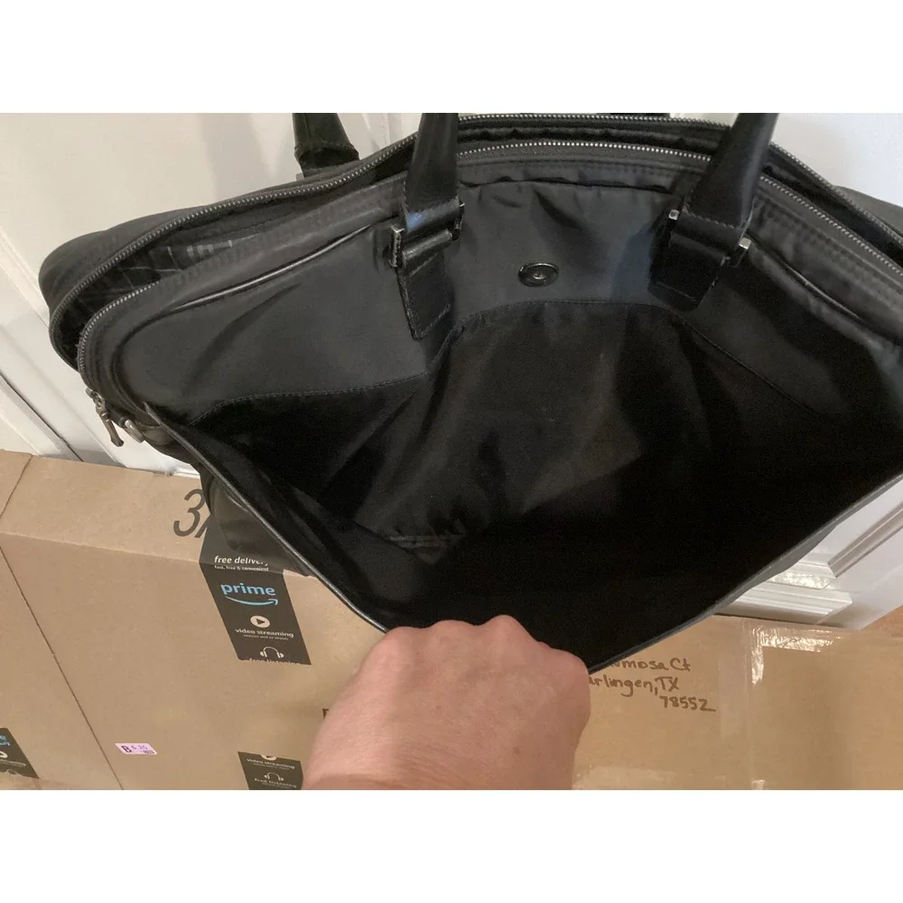 Burberry Black Label Briefcase‎ Laptop Bag Business Travel Document